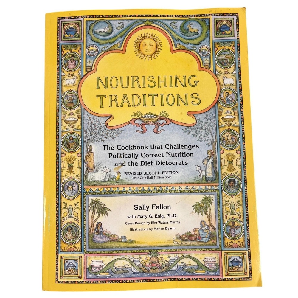 Sally Fallon Nourishing Traditions Cookbook Rev 2nd Ed Paperback Weston A Price